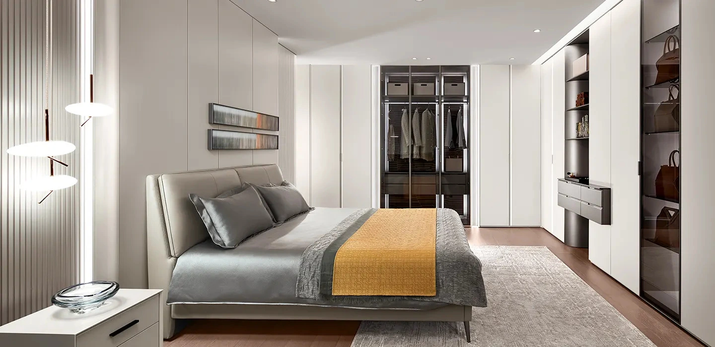 2023 Grey Wardrobe Design Light Grey Interior Decor Eleganza 09