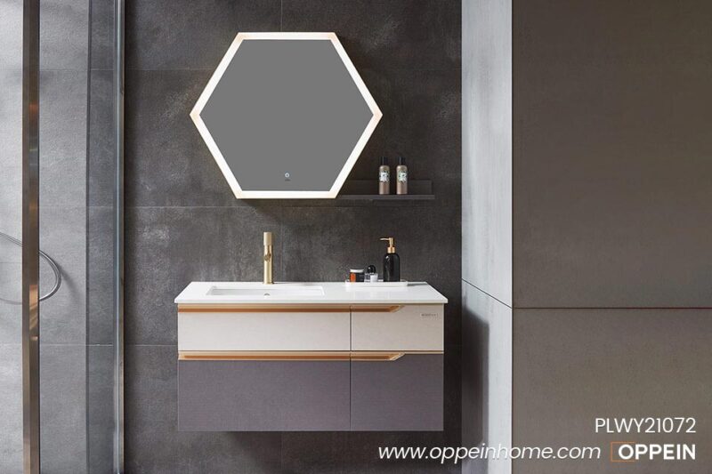 Modern Spanish Rock Bathroom Cabinet PLWY21072